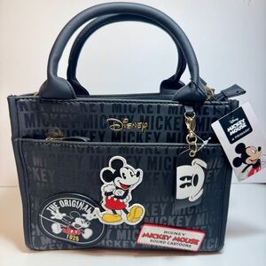 NWT. Disney's Mickey Mouse Patchwork Tote bag Primark exclusive.